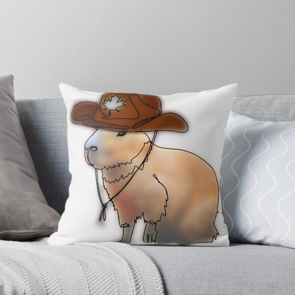 Item preview, Canadian Cowboy Capybara – animalsinhats designed and sold by Ashley’sAnimalz.