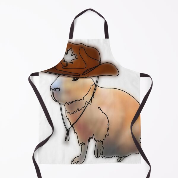 Item preview, Canadian Cowboy Capybara – animalsinhats designed and sold by Ashley’sAnimalz.