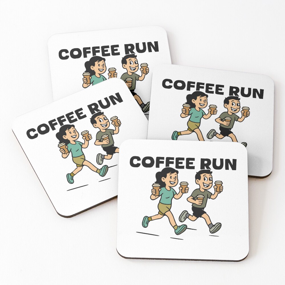 Item preview, Coasters (Set of 4) designed and sold by bustednut.