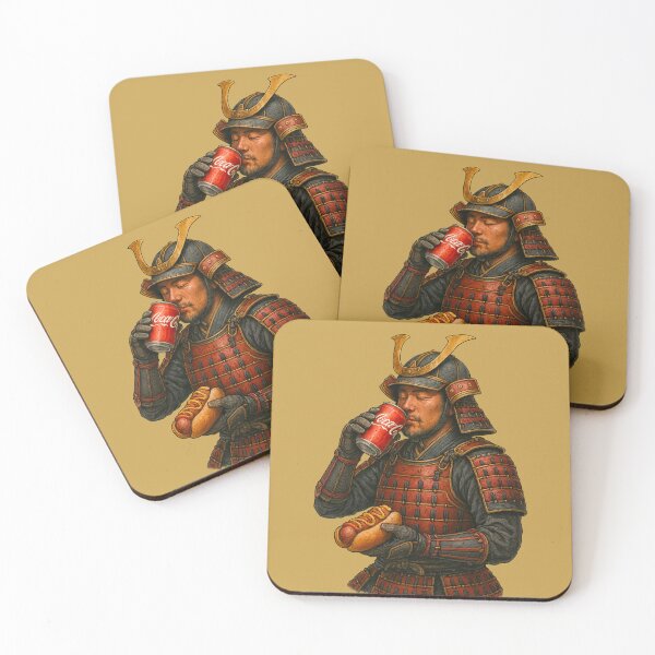Item preview, Samurai Break – Soda and Hot Dog Moment designed and sold by AleTot.
