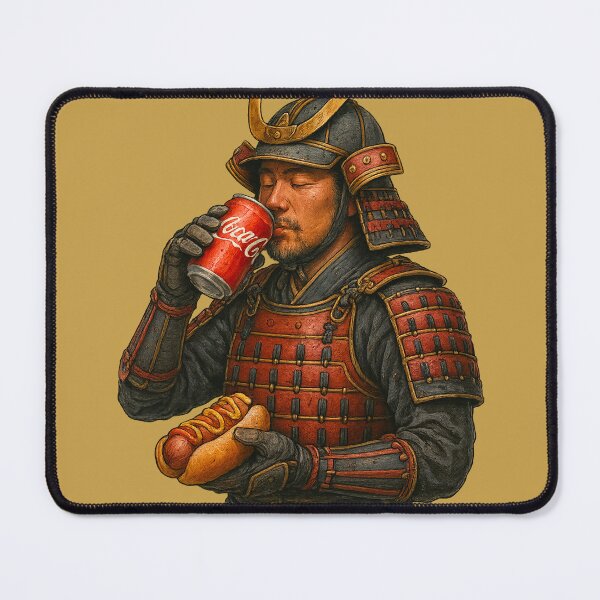 Item preview, Samurai Break – Soda and Hot Dog Moment designed and sold by AleTot.