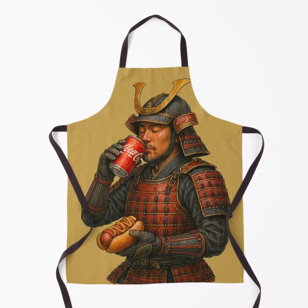 Item preview, Samurai Break – Soda and Hot Dog Moment designed and sold by AleTot.