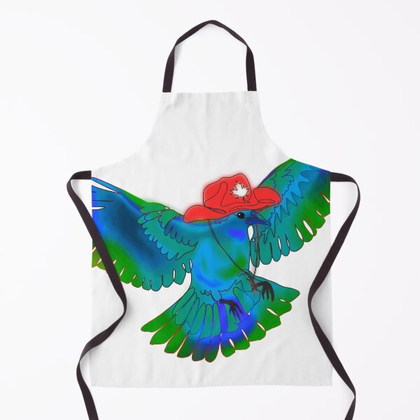 Item preview, Blue Magpie in Canadian Cowboy Hat – animalsinhats designed and sold by Ashley’sAnimalz.