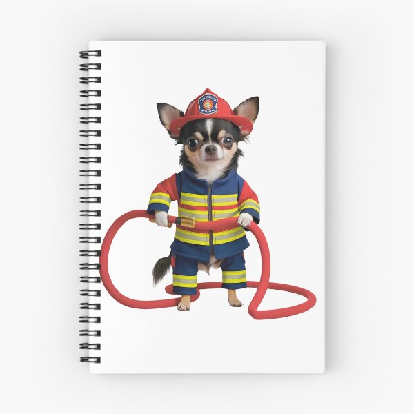 Item preview, Firefighter Chihuahua Funny Rescue Dog Design for Dog Lovers designed and sold by Fredster1966.