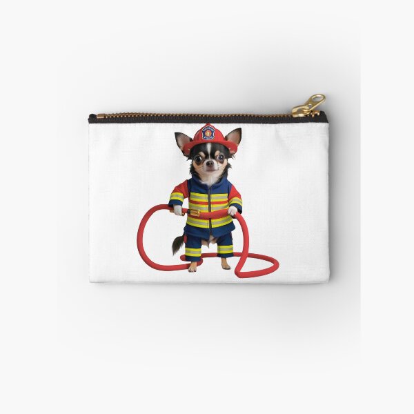 Item preview, Firefighter Chihuahua Funny Rescue Dog Design for Dog Lovers designed and sold by Fredster1966.
