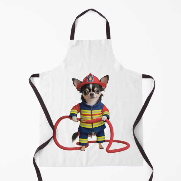 Item preview, Firefighter Chihuahua Funny Rescue Dog Design for Dog Lovers designed and sold by Fredster1966.