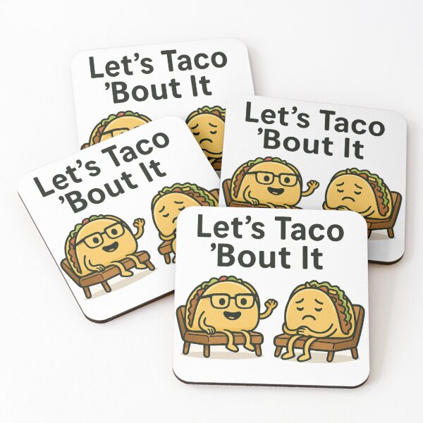 Item preview, Let’s Taco 'Bout It designed and sold by Geekeando.