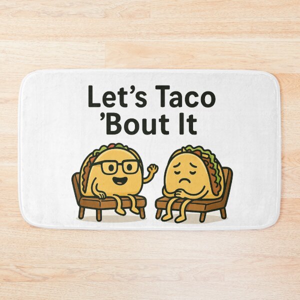 Item preview, Let’s Taco 'Bout It designed and sold by Geekeando.