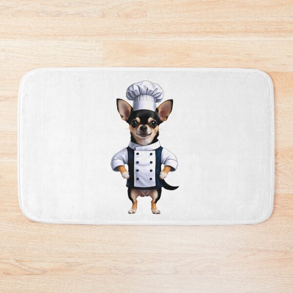 Item preview, Chef Chihuahua Cute Dog Cooking Art for Foodie Pet Lovers designed and sold by Fredster1966.