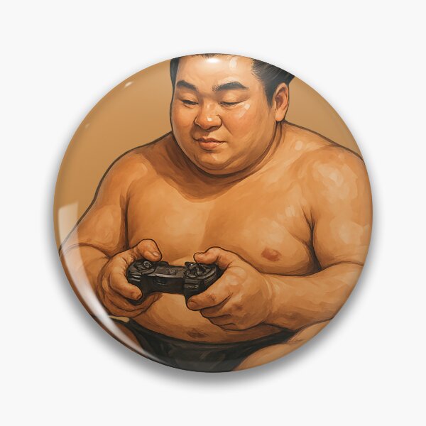 Artikelvorschau, Gamer Sumo – Japanische eSports-Vibes entworfen und verkauft von AleTot.