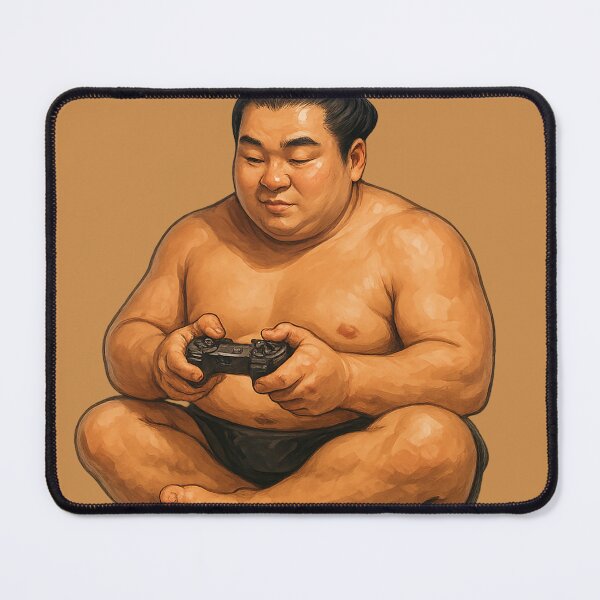 Item preview, Gamer Sumo – Japanese eSports Vibes designed and sold by AleTot.