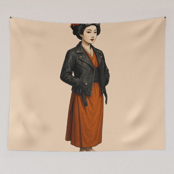 Item preview, Tokyo Rebel – Modern Geisha Style designed and sold by AleTot.