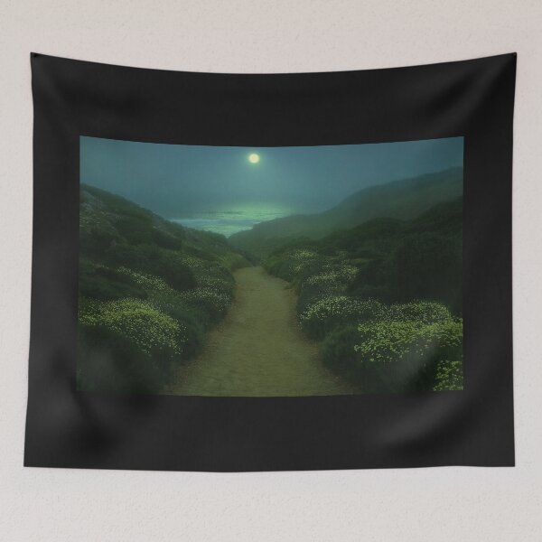 Item preview, Moonlight over Nutgrove Beach designed and sold by andreisky.