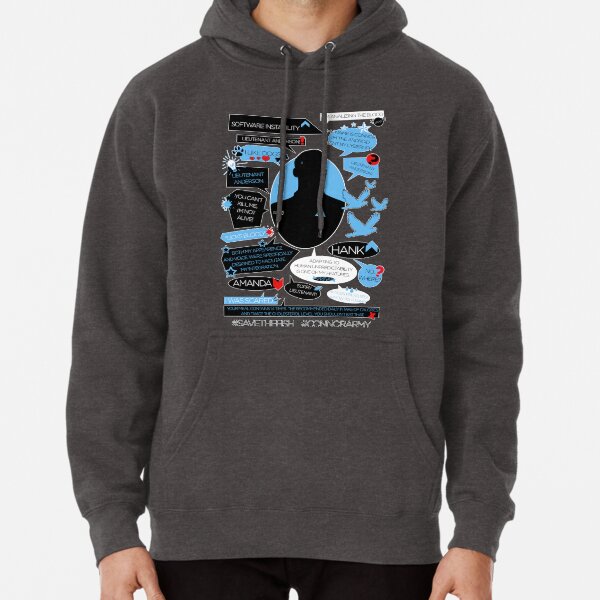 Connor_Quote_MARK-2 Pullover Hoodie
