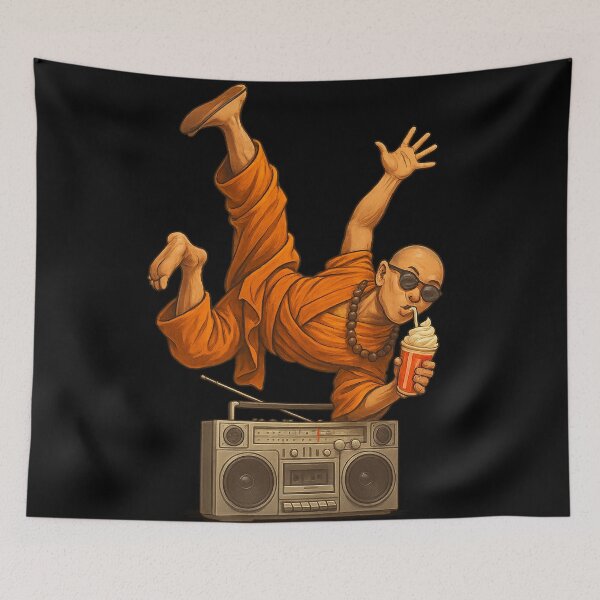 Item preview, Zen Breakdancer – Balance and Beats designed and sold by AleTot.
