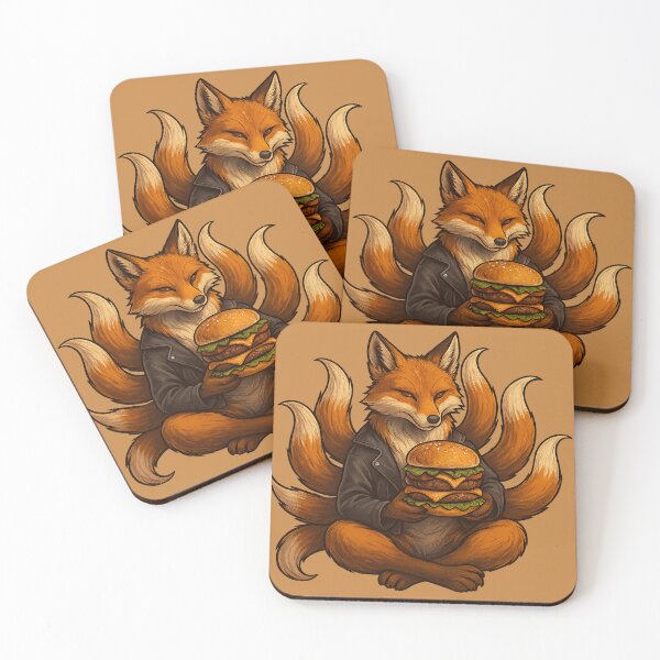Artikelvorschau, Kitsune Burger King – Hungry Spirit Style entworfen und verkauft von AleTot.