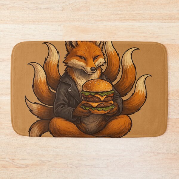 Item preview, Kitsune Burger King – Hungry Spirit Style designed and sold by AleTot.