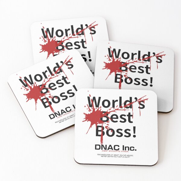 Item preview, World's Best Boss DNAC Inc Edition designed and sold by Ghost Apocalyptic.