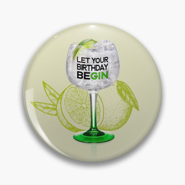 Item preview, Birthday Gin Fizz designed and sold by NickTaroDesign.