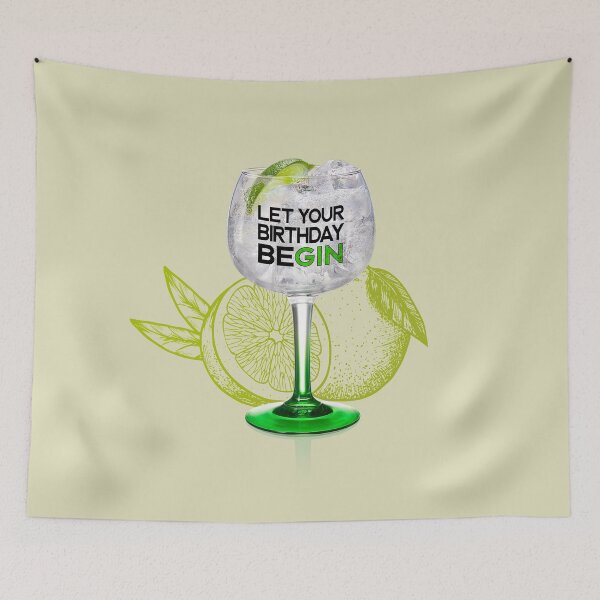 Item preview, Birthday Gin Fizz designed and sold by NickTaroDesign.