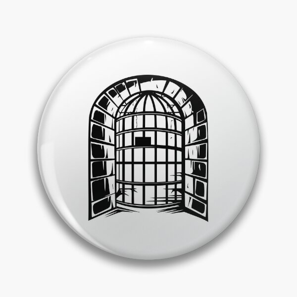 Item preview, Prison Cell Jail Dungeon Incarcerate Penitentiary Detain designed and sold by inkoutninja.