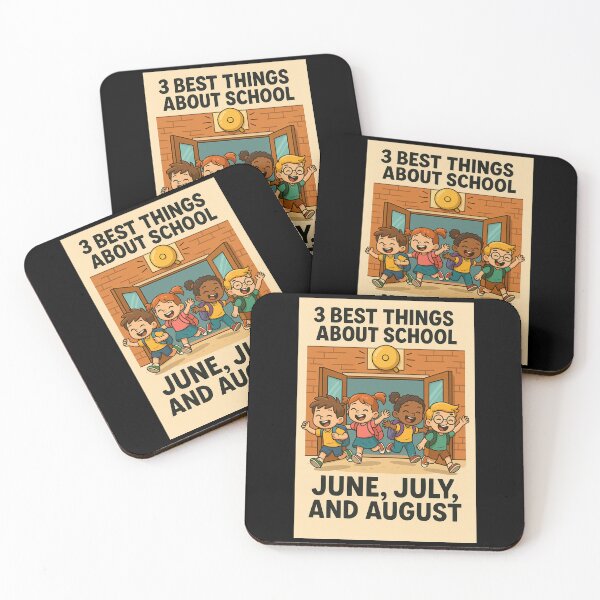 Item preview, 3 Best Things About School – Summer Break Fun! designed and sold by MySheetMusicArt.