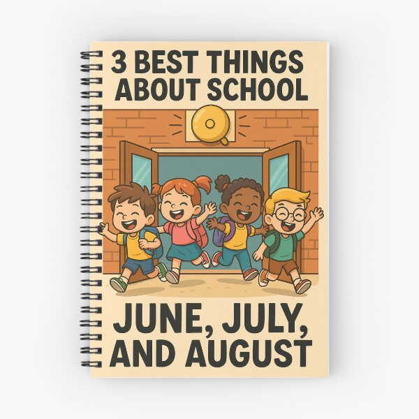 Item preview, 3 Best Things About School – Summer Break Fun! designed and sold by MySheetMusicArt.