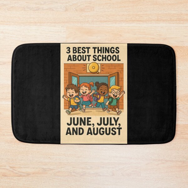 Item preview, 3 Best Things About School – Summer Break Fun! designed and sold by MySheetMusicArt.