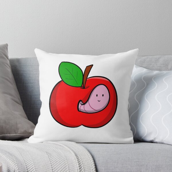 Item preview, Apple with worm designed and sold by Adaptixstudio.