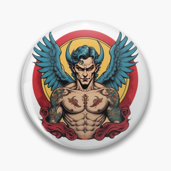 Item preview, Superhero Demon angel Lucifer ,Angel,angel art,divine power,Superhero designed and sold by Expressions-Sel.