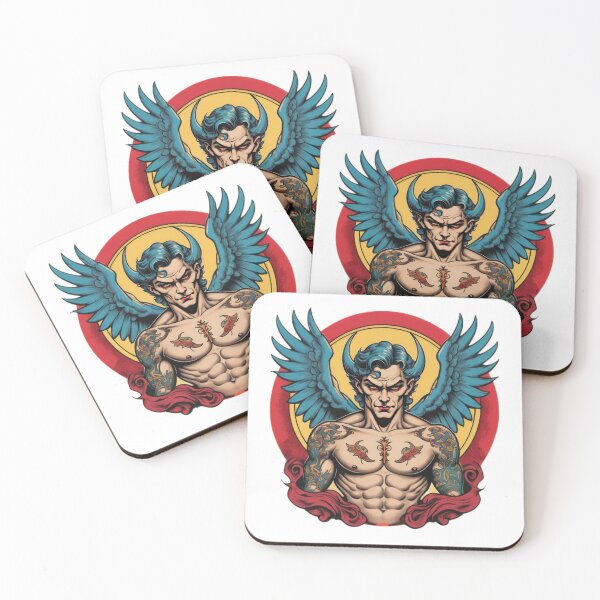 Item preview, Superhero Demon angel Lucifer ,Angel,angel art,divine power,Superhero designed and sold by Expressions-Sel.