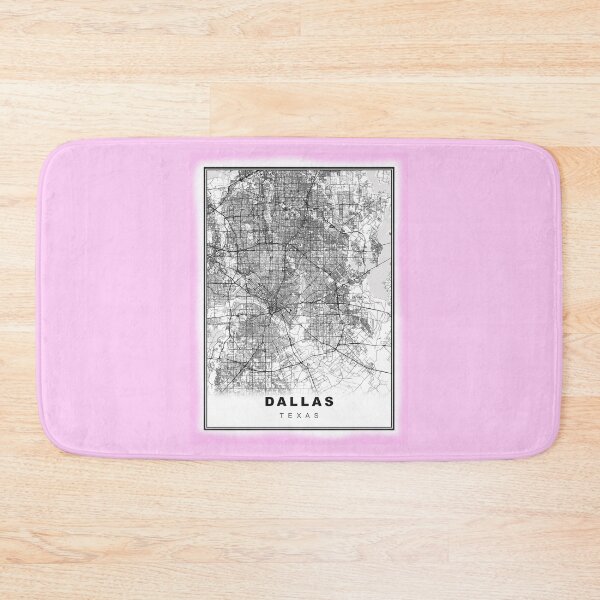Item preview, Minimalist Dallas Map designed and sold by Tamas Das.
