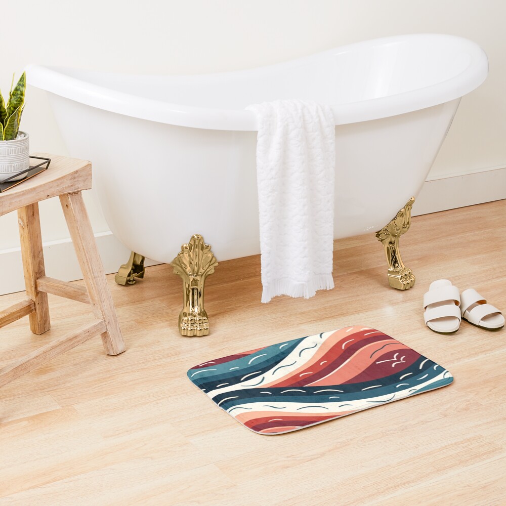 Item preview, Bath Mat designed and sold by WAOHHARTZ.
