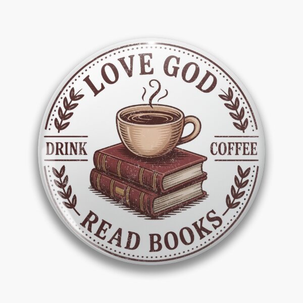Item preview, Love God, Drink Coffee Read Books designed and sold by ilisanplevet.