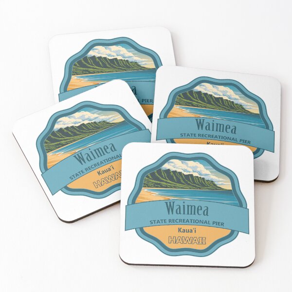 Item preview, Waimea State Recreational Pier, Kauaʻi Island, Hawaii designed and sold by Wanderful-roads.