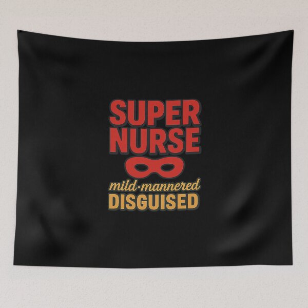 Item preview, Super Nurse – Mild-Mannered and Disguised designed and sold by MySheetMusicArt.