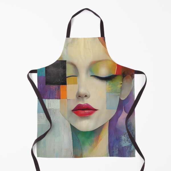 Item preview, Abstract Woman Portrait with Color Block Surrealism designed and sold by CASturgill.
