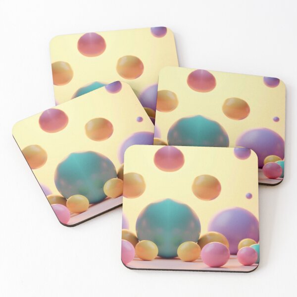 Item preview, Bubbly Bonanza - 3D Colorful Fun designed and sold by Ajay Creative Studio.