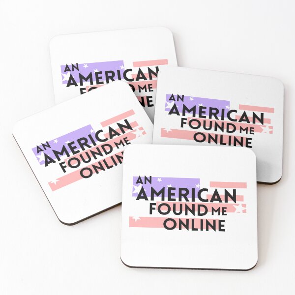 Item preview, An American Found Me Online designed and sold by Hearts Don't Need Borders.