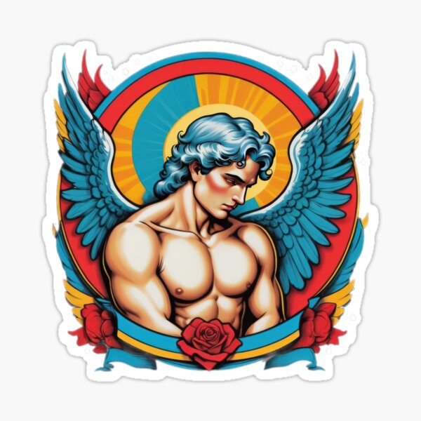 Item preview, Superhero angel Beautiful archangel Michael,Angel,angel art,divine power,Superhero designed and sold by Expressions-Sel.