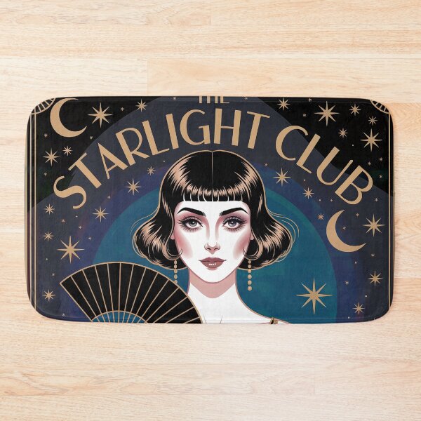 Item preview, Art Deco Girl Moon and Stars Painting designed and sold by Tamas Das.