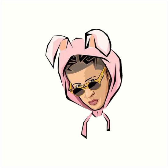 "Bad Bunny" Art Print by RobynThomson12 | Redbubble