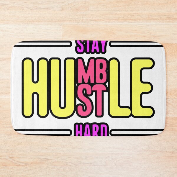 Item preview,  stay humble hustle hard designed and sold by adbrotherstudio.