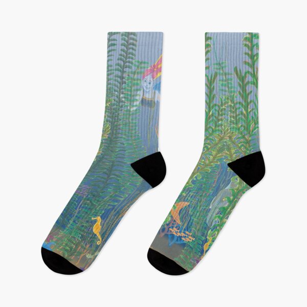 Item preview, Undersea Life with Merry Mermaids  designed and sold by STHoganArtist.
