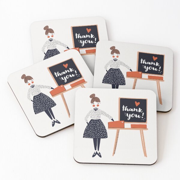 Item preview, Teacher Thank You – Cute Design for Cards & End-of-Year Gifts designed and sold by GraphicGreets.