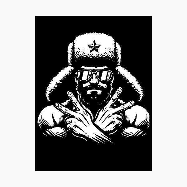 Item preview, Cool strong Russian – Russia fan design designed and sold by RetroMaritalArt.