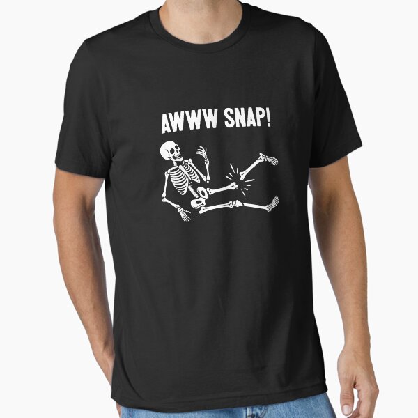 Item preview, Awww Snap! - Funny Broken Knee & Leg Joke designed and sold by indiranoizia.