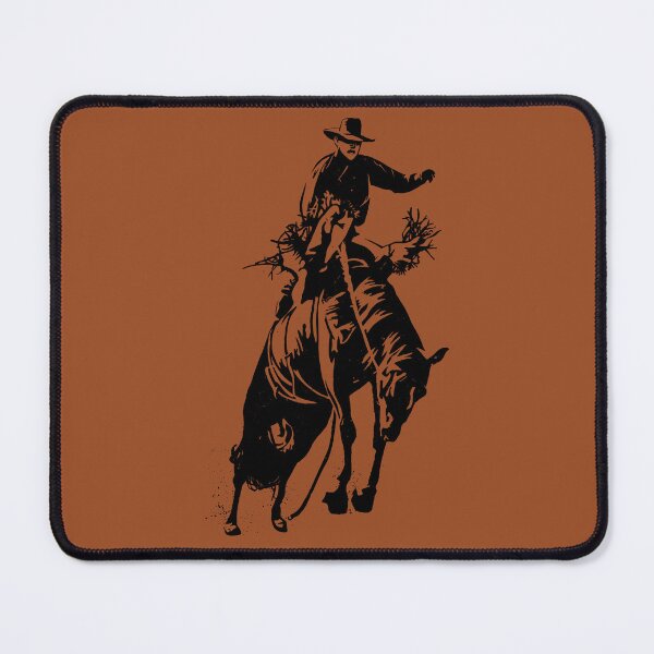 Item preview, Bucking Bronco Graphic Print #1, Southwestern Western Room Decor, Cowboy Wall Art, Modern Eclectic Poster, Boho Wall Art, Illustration Print designed and sold by AnsadoWinu.