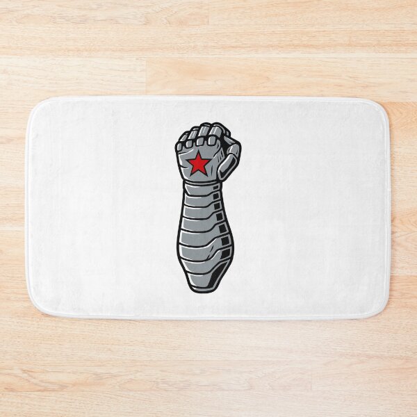 Item preview, Cyber arm with red star – futuristic strength design designed and sold by EchoOfSilence.