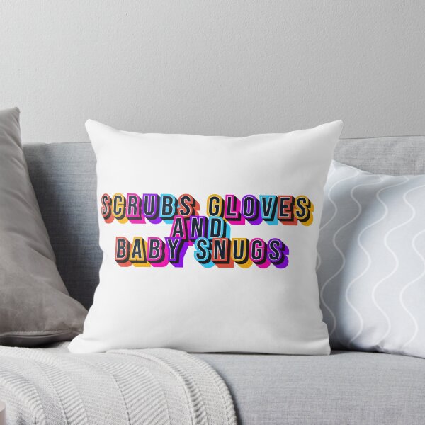 Item preview, Scrubs Gloves and Baby Snugs Labor and Delivery Nurse designed and sold by belladesign7.